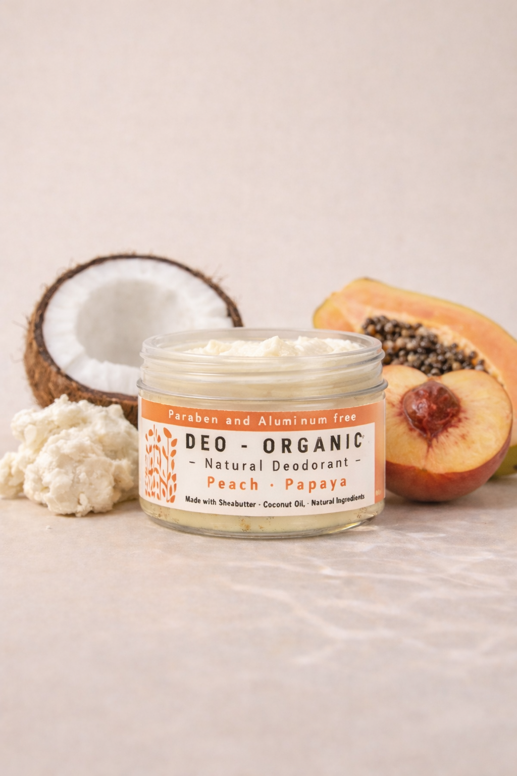 Organic Deodorant — Peach & Papaya