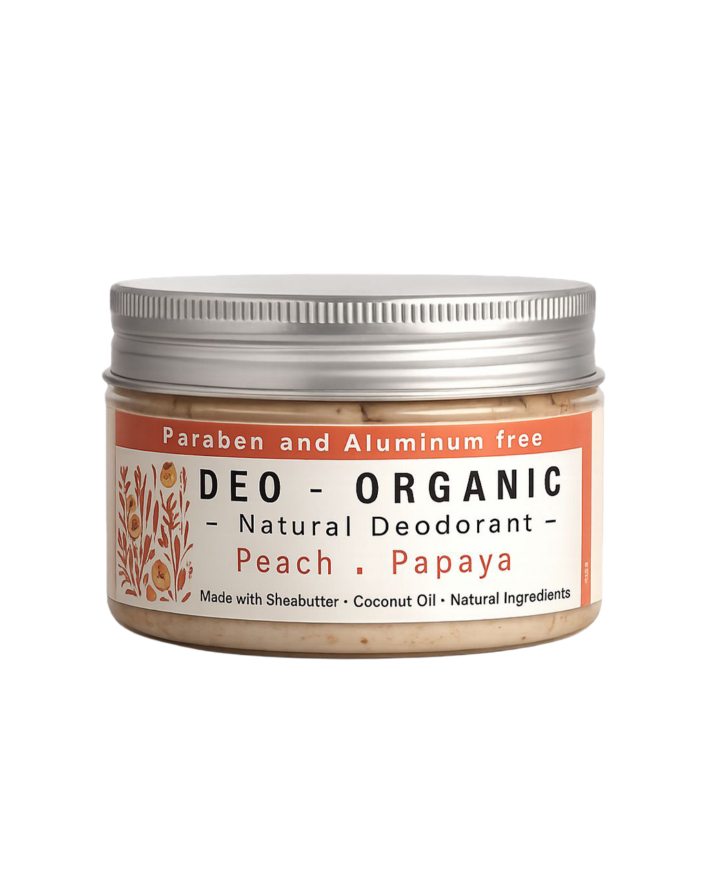 Organic Deodorant — Peach & Papaya