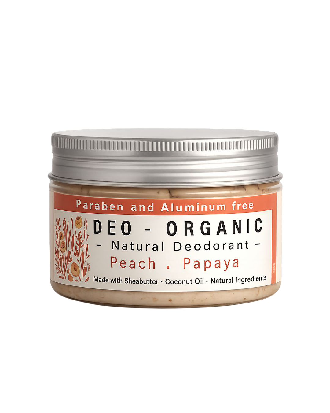 Organic Deodorant — Peach & Papaya