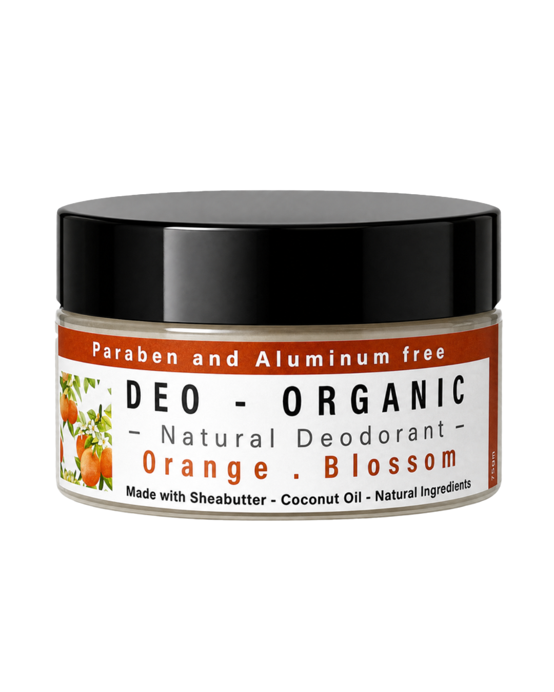 Original orange blossom deodorant in a 140g jar