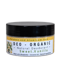Original sweet vanilla deodorant in a 140g jar